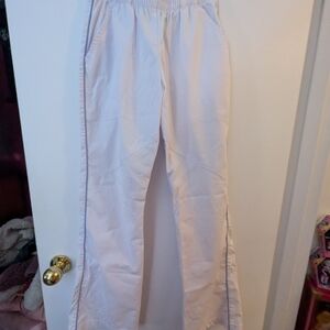 White Athletic Pants